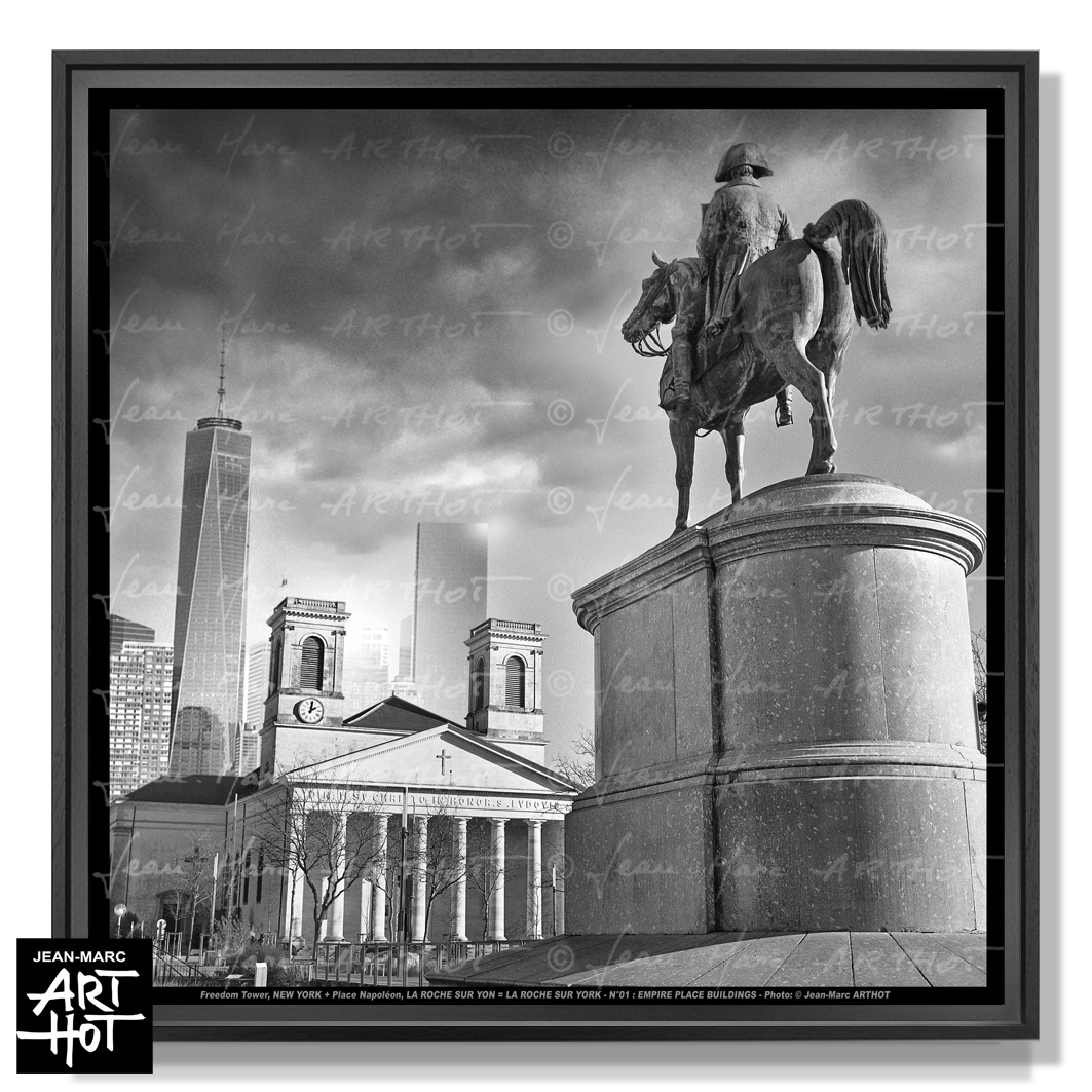 arthot-photo-art-b-w-new-york-vendee-la-roche-sur-yon-001-place-napoleon-buildings